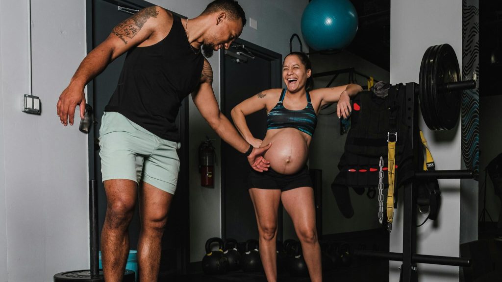 A variety of healthy food options suitable for pregnancy